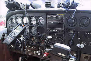 Photo du cockpit