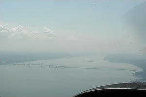 Vol superbe sur la Hudson River