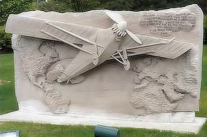 Charles Lindbergh s’est envolé pour Paris en 1927 à cet endroit
